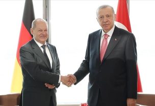 شولتس يلتقي أردوغان