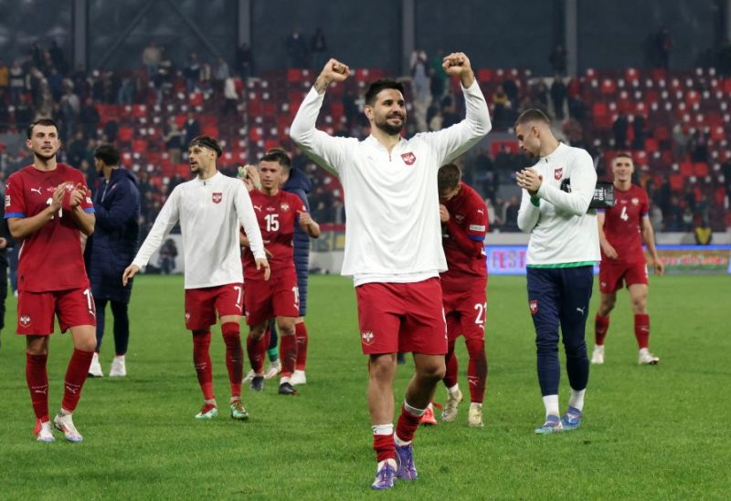 دوري الأمم الأوروبية - المجموعة A4 - صربيا ضد سويسرا (رويترز)