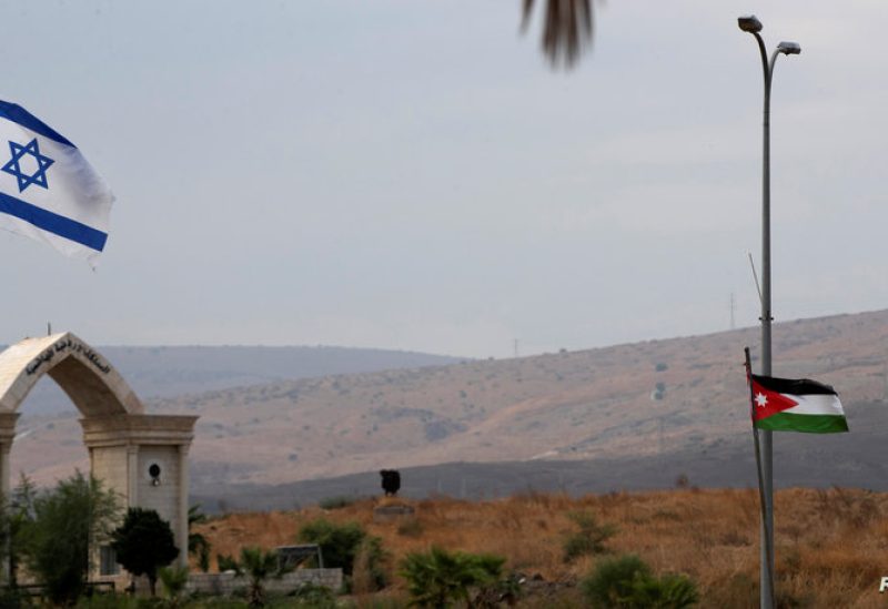 جانب من الحدود بين الأردن وإسرائيل (رويترز)