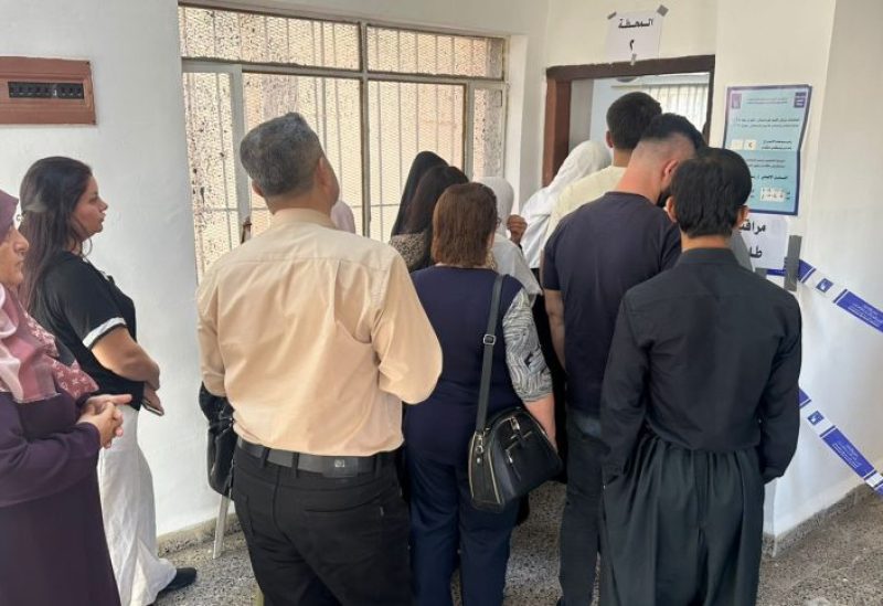 انتخابات برلمان إقليم كردستان شمال العراق