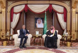 بلينكن يلتقي ولي العهد السعودي