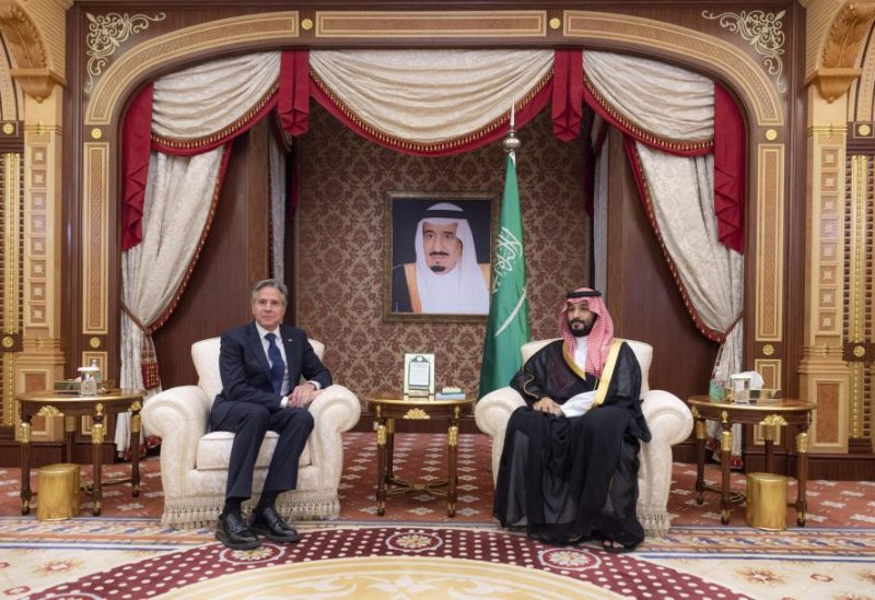 بلينكن يلتقي ولي العهد السعودي