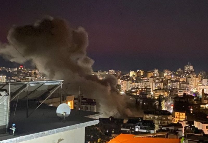 غارتان إسرائيليتان عنيفتان على حارة صيدا