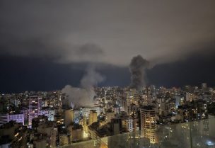 غارة على بيروت