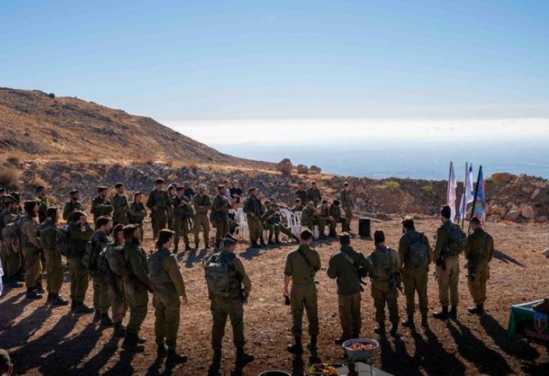 إنشاءات الجيش الإسرائيلي في الجولان