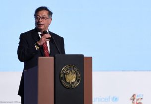 الرئيس الكولومبي غوستافو بيترو. رويترز