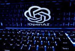 شعار أوبن إيه آي (OpenAI). رويترز