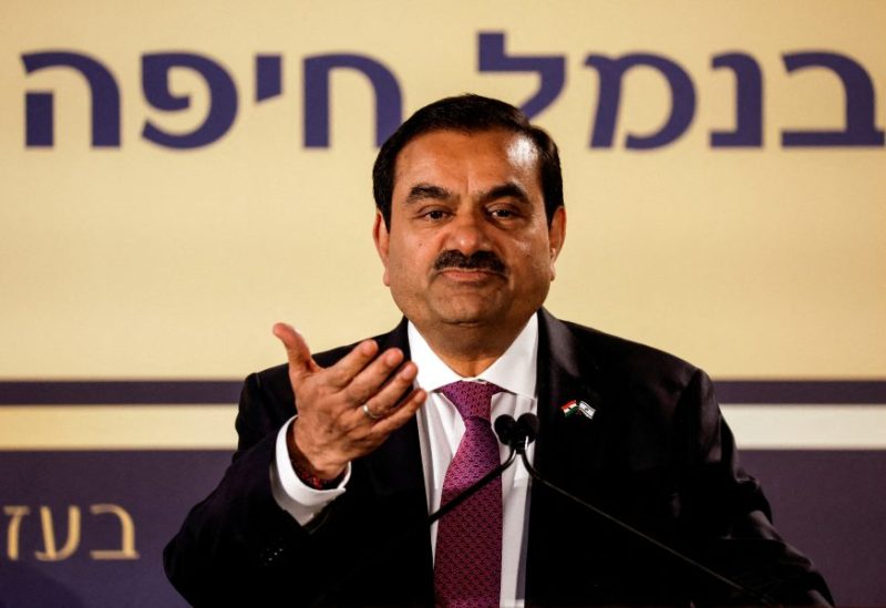 الملياردير الهندي غوتام أداني. رويترز