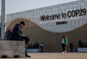 مؤتمر الأمم المتحدة للتغير المناخي COP29، في باكو، أذربيجان 22 نوفمبر/تشرين الثاني 2024. رويترز