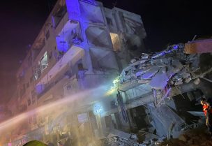 غارة اسرائيلية استهدفت مبنى في بلدة المساكن عند مدخل مدينة صور