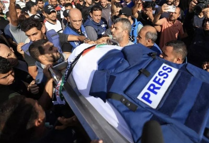 ارتفاع عدد الشهداء الصحفيين في غزة