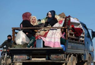 حركة نزوح كثيفة بسبب التصعيد في سوريا