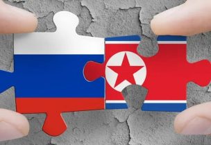تعبيرية عن التعاون بين روسيا وكوريا الشمالية - آيستوك