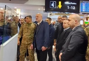 وزير الداخلية والبلديات في حكومة تصريف الأعمال بسام مولوي تفقّد المطار عشية الأعياد