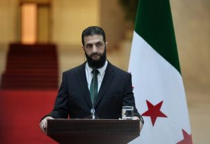 قائد الإدارة العامة في سوريا أحمد الشرع