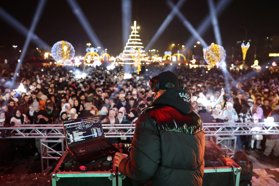 احتفالات رأس السنة الجديدة في دمشق