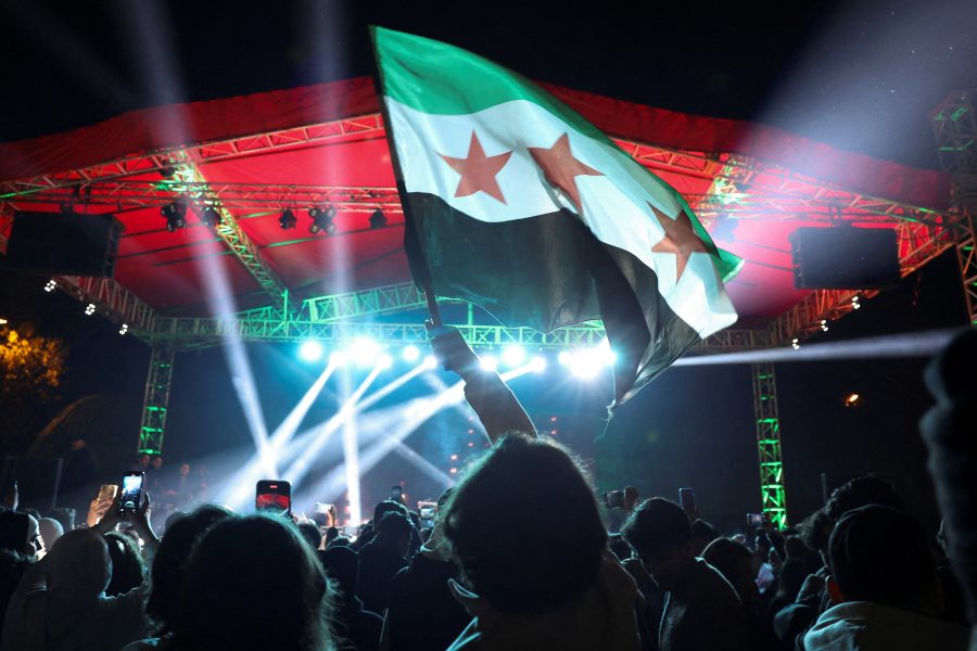 احتفالات رأس السنة الجديدة في دمشق
