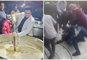 صورة من حادثة التدافع في الجامع الأموي بدمشق
