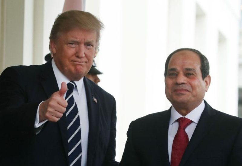 ترامب والسيسي