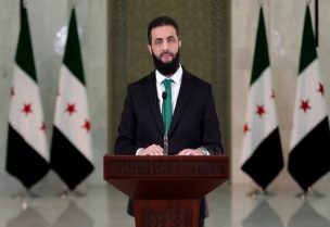 الرئيس السوري أحمد الشرع