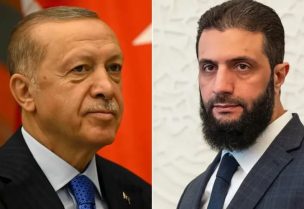 الرئيس السوري أحمد الشرع ونظيره التركي رجب طيب أردوغان