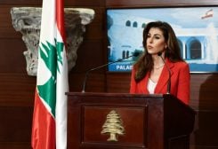 نائبة المبعوث الأميركي الخاص للشرق الأوسط مورغان أورتاغوس. رويترز