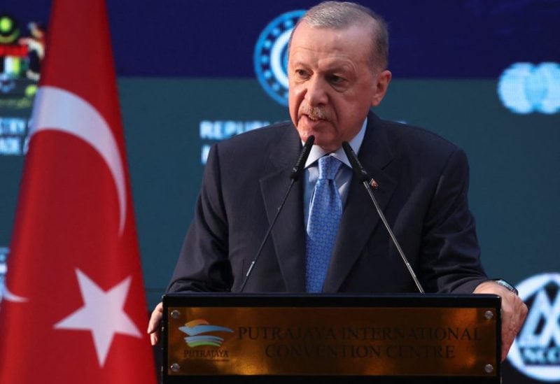 الرئيس التركي رجب طيب أردوغان. رويترز
