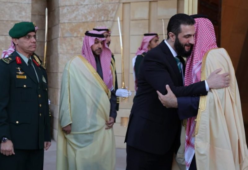 الأمير محمد بن سلمان والرئيس السوري أحمد الشرع