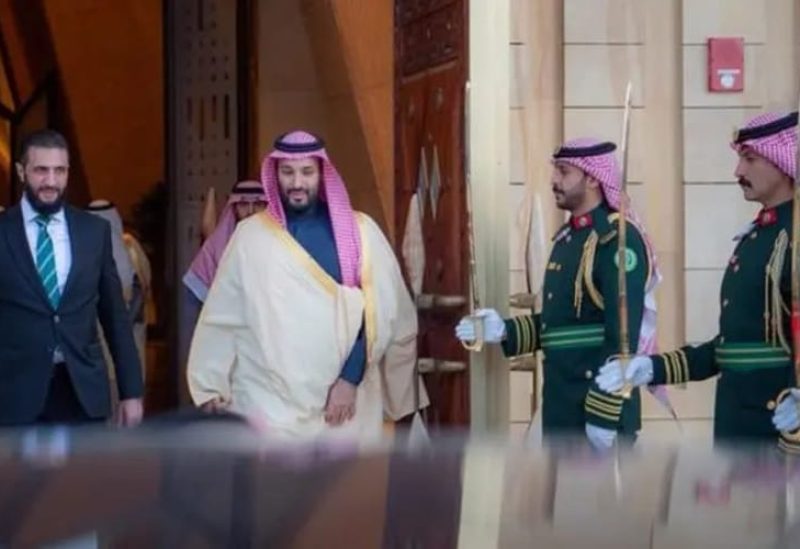 الأمير محمد بن سلمان والرئيس السوري أحمد الشرع