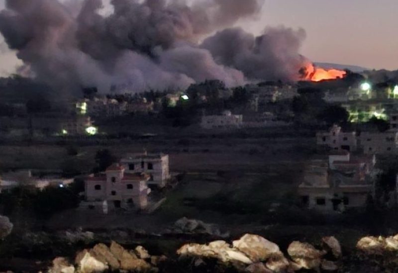 الجيش الاسرائيلي يفجر عددا من المنازل في يارون مساء أمس