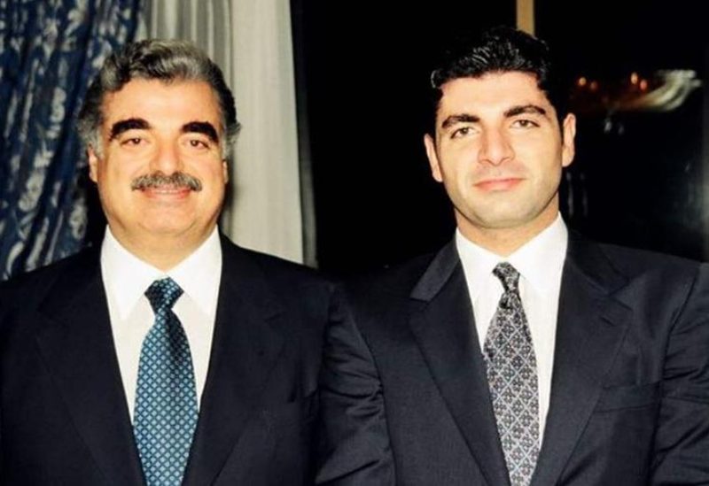 الشيخ بهاء الحريري مع الشهيد رفيق الحريري