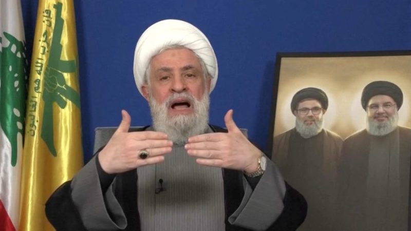 الأمين العام لـ"حزب الله" الشيخ نعيم قاسم