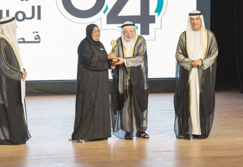 تكريم أسعد فضة ومريم سلطان