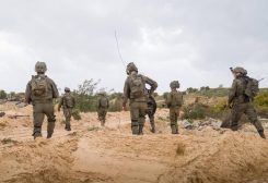 الجيش الاسرائيلي في قطاع غزة