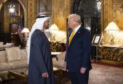 الشيخ محمد بن زايد آل نهيان وترامب