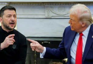 الرئيس الأمريكي دونالد ترامب يلتقي بالرئيس الأوكراني فولوديمير زيلينسكي في البيت الأبيض