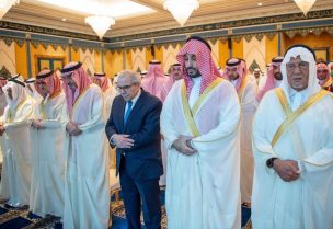 رئيس الحكومة نواف سلام مع ولي العهد السعودي الأمير محمد بن سلمان