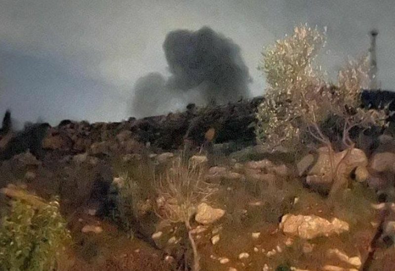 غارات إسرائيلية تستهدف خراج بلدة لبايا في البقاع الغربي
