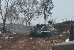 السيارة المستهدفة في راس الناقورة