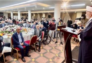 المفتي دريان خلال إفطار "مؤسسات محمد خالد"