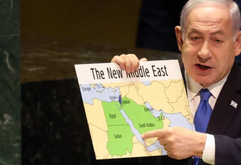 نتنياهو في الأمم الممتحدة متحدثا عن الشرق الأوسط