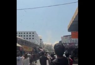 انهيار ناطحة سحاب في تايلاند