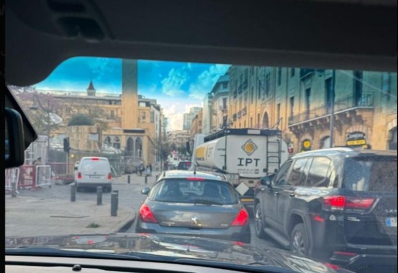 صورة من وسط بيروت