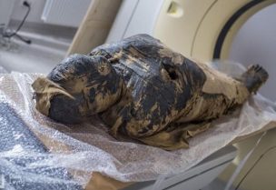 مومياء مصرية معروفة باسم "السيدة الغامضة