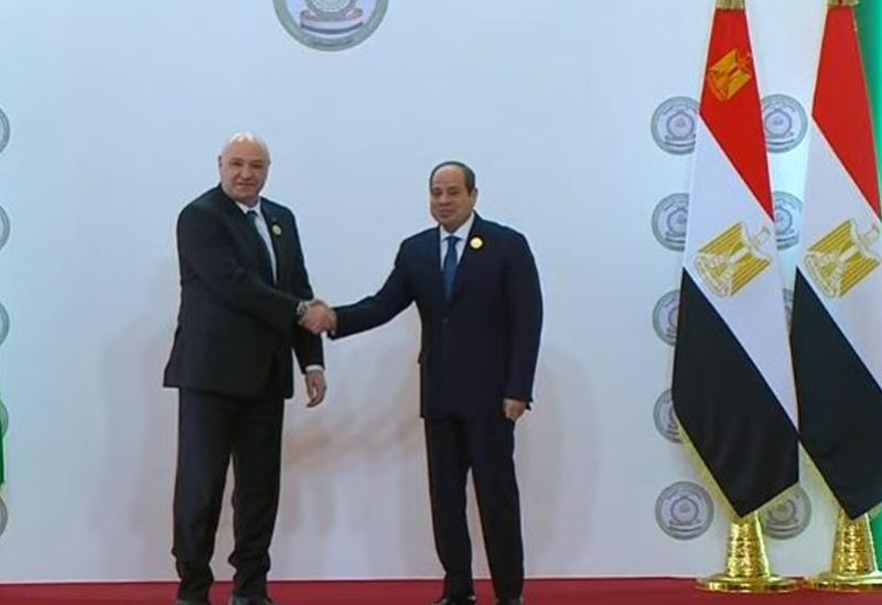 الرئيس جوزاف عون والرئيس المصري عبد الفتاح السيسي