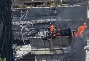 الجيش الإسرائيلي يقصف أهدافا في منطقة مشروع دمر في دمشق