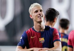 داني أولمو لاعب برشلونة