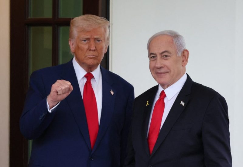 الرئيس الأمريكي ترامب يلتقي رئيس الوزراء الإسرائيلي نتنياهو في واشنطن