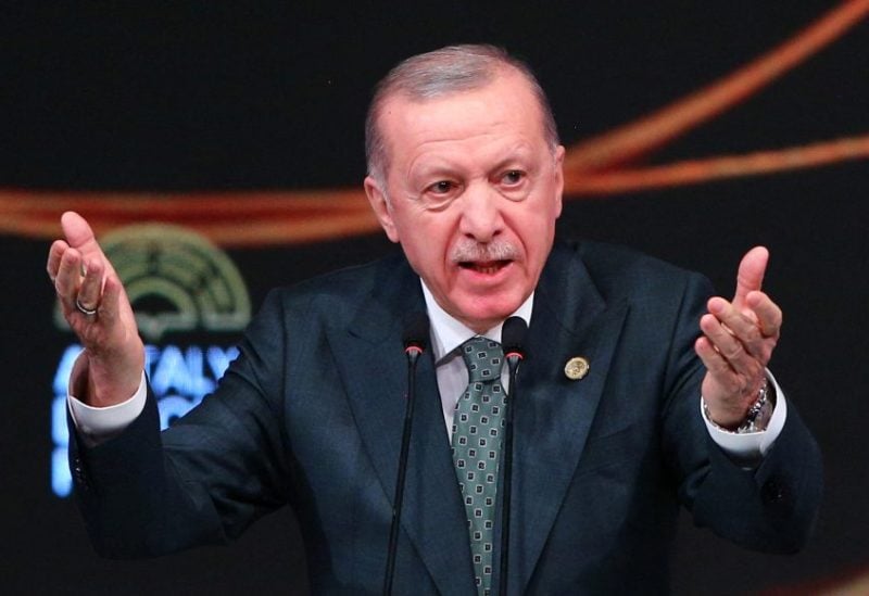 الرئيس التركي رجب طيب أردوغان. رويترز