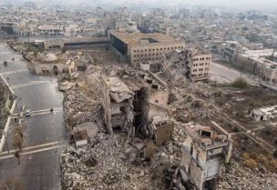 حجم الدمار في حلب